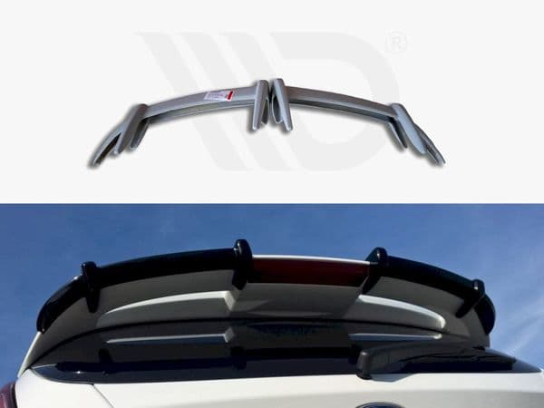 MAXTON ROOF SPOILER EXTENSION FORD FIESTA MK7 ST / ZETEC S FACELIFT PRIMER PAINTED