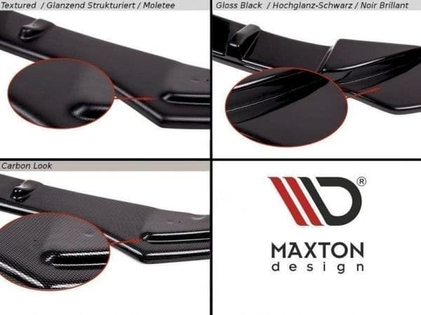 MAXTON SIDE SKIRTS DIFFUSERS FIAT 500 ABARTH MK1 FACELIFT (2016-UP)