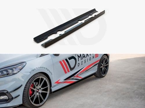 MAXTON SIDE SKIRTS DIFFUSERS V.2 FORD FIESTA MK8 ST / ST-LINE