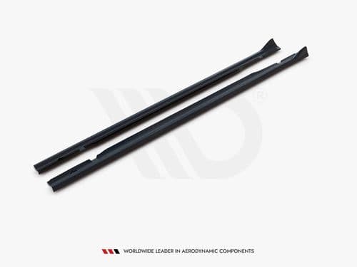 MAXTON Side Skirts Diffusers V.2 Mercedes-AMG C63 Sedan / Estate W205 / S205