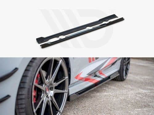 MAXTON SIDE SKIRTS DIFFUSERS V.3 FORD FIESTA MK8 ST / ST-LINE