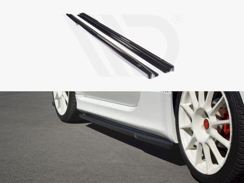 MAXTON SIDE SKIRTS SPLITTERS FIAT 500 MK1 ABARTH (2008-2012)