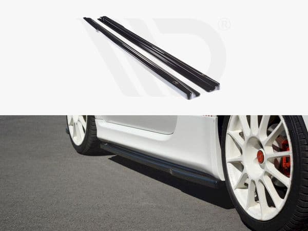 MAXTON SIDE SKIRTS SPLITTERS FIAT 500 MK1 ABARTH (2008-2012)