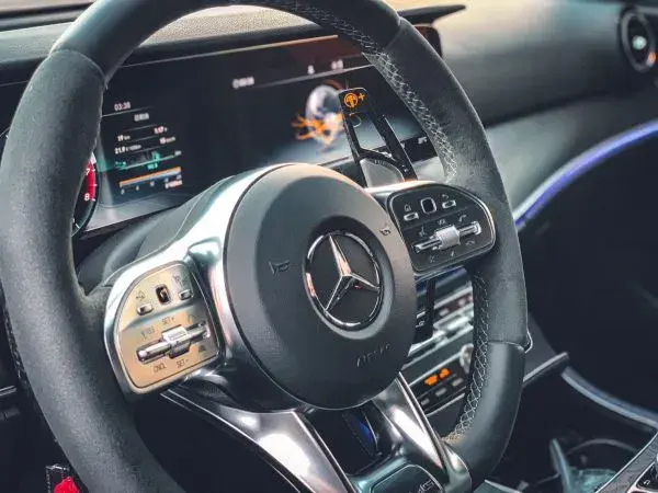 Mercedes-Benz AMG ARMASPEED Forged Carbon Wheel Paddle Shifters