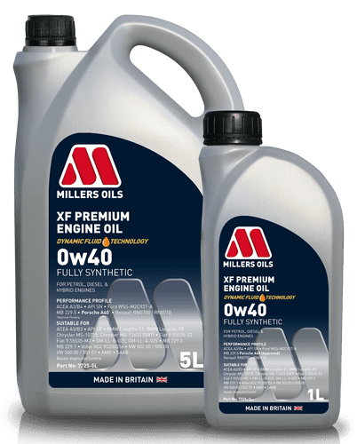 Millers Oils 0W-40 Premium Engine Oil
