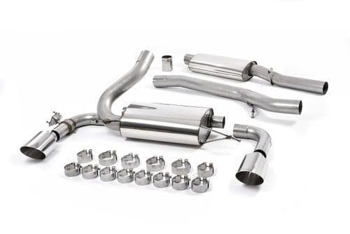 Milltek Focus RS MK3 Resonated catback exhaust
