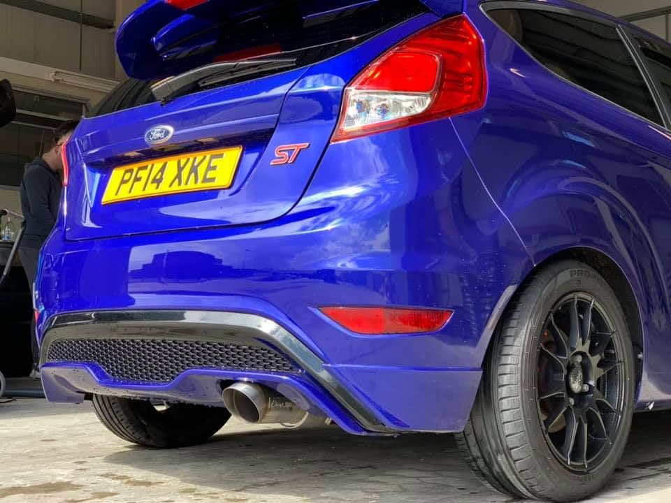 OUTLAW - WRC Style Catback Exhaust Non Resonated
