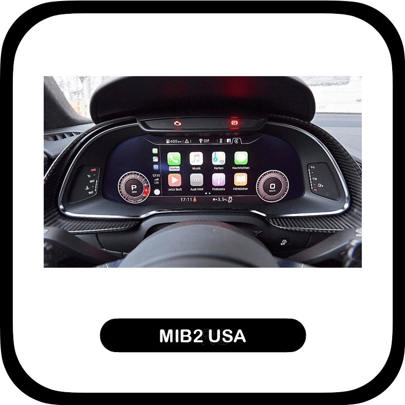 USA / R8 / Audi MMI 4G / MIB2 / Apple CarPlay & Android Auto Update Bundle
