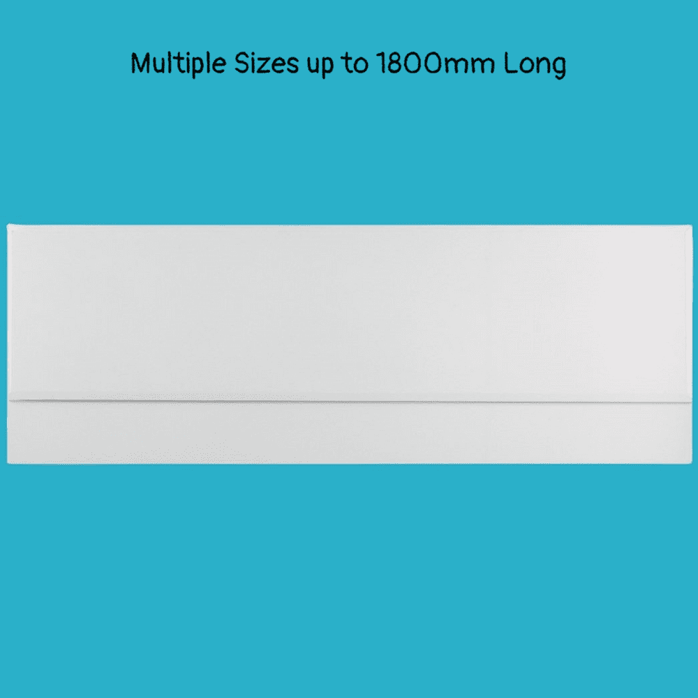 Mouldwood White Gloss MDF Bath Panels