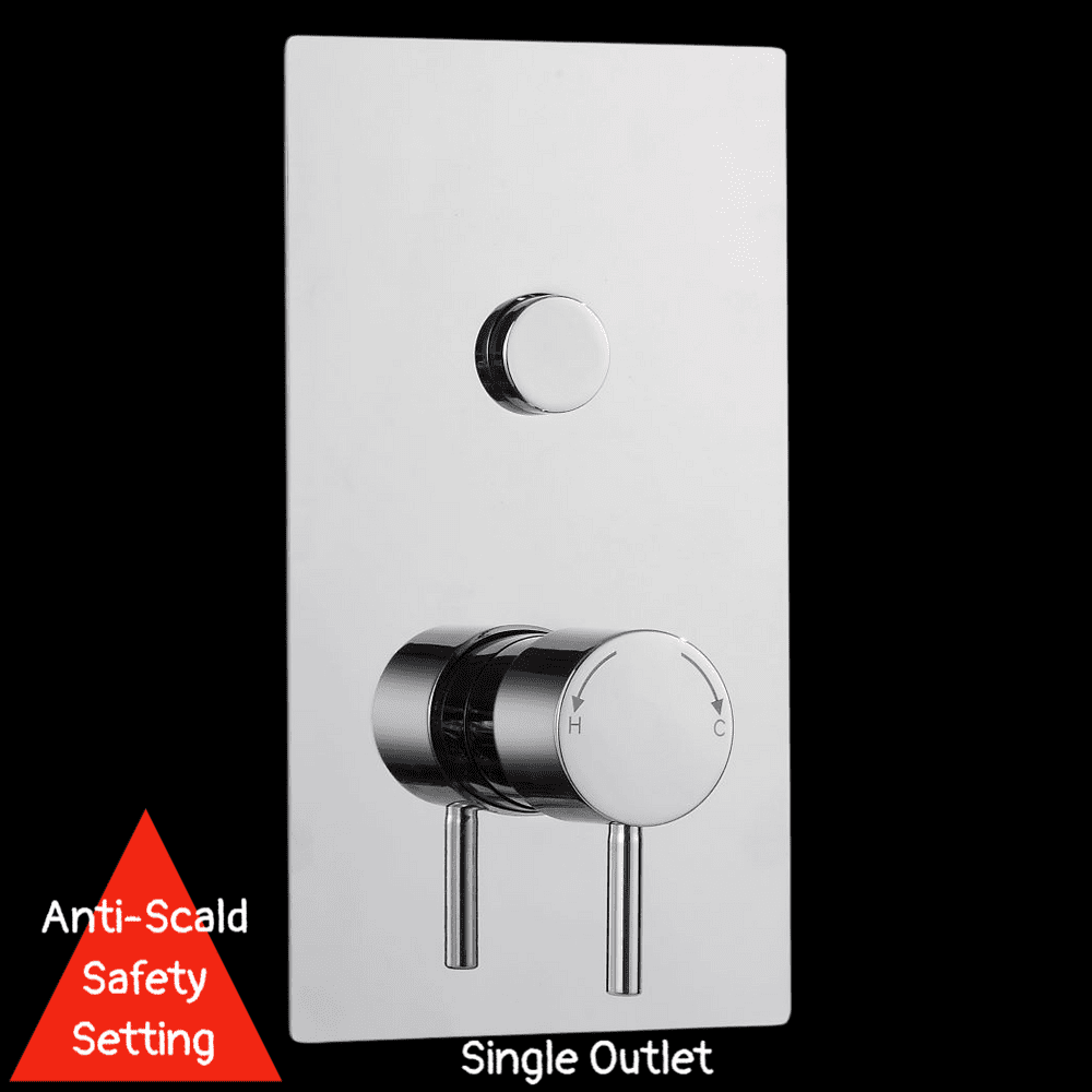 / Concord Single Push Button Concealed Thermostatic Shower Valve