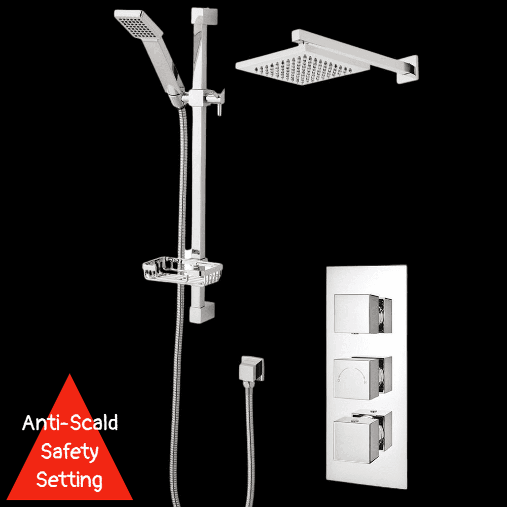 Purity Option 6 Concealed Thermostatic Shower Pack
