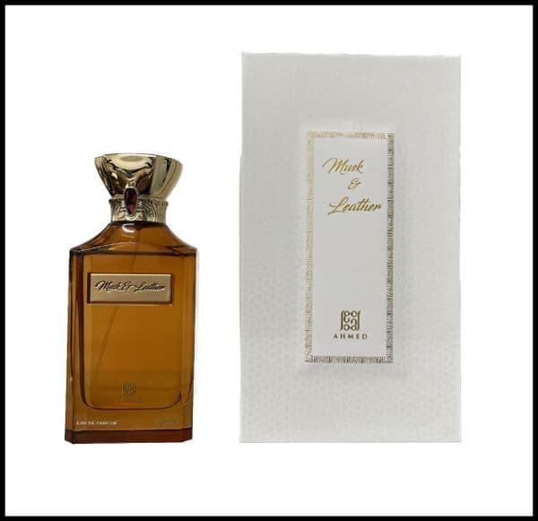 Ahmed Musk and leather edp perfume 100ml unisex By Ahmed al maghribi