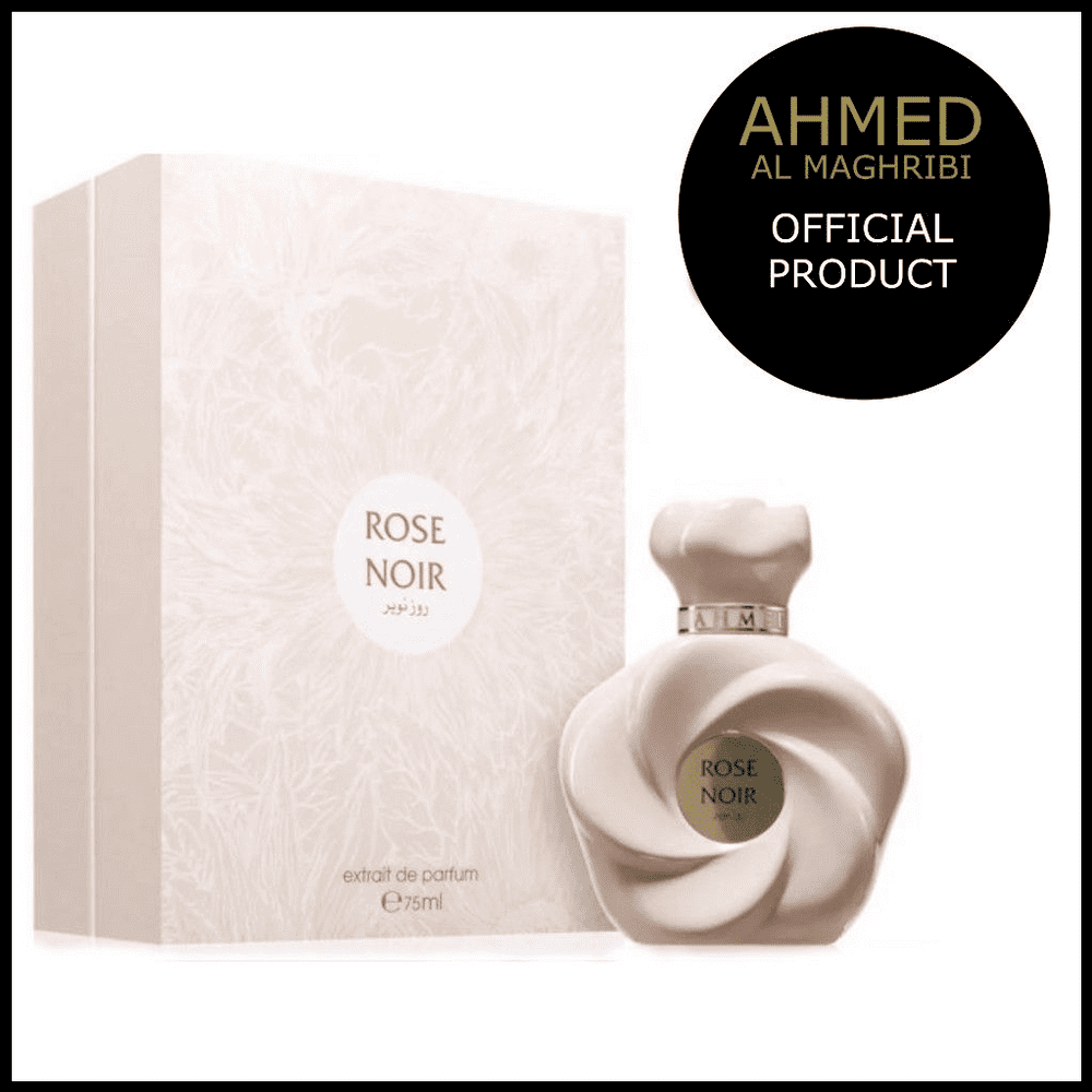 Ahmed Rose Noir eau de parfum 75ml By Ahmed al Maghribi