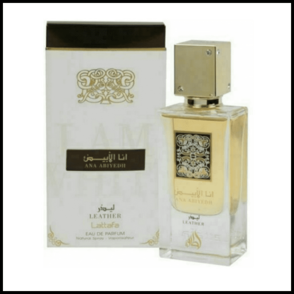 Ana Abiyedh Leather by Lattafa 60ml Spray