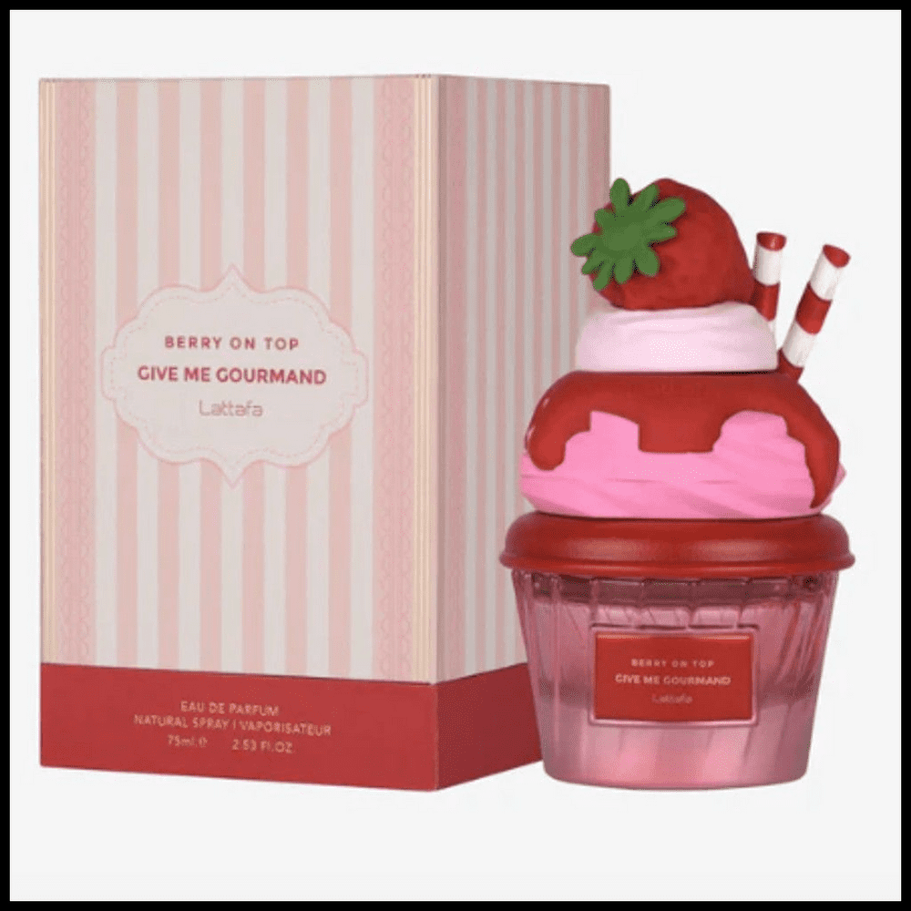Berry on Top Give Me Gourmand Eau de Parfum 75ml By lattafa