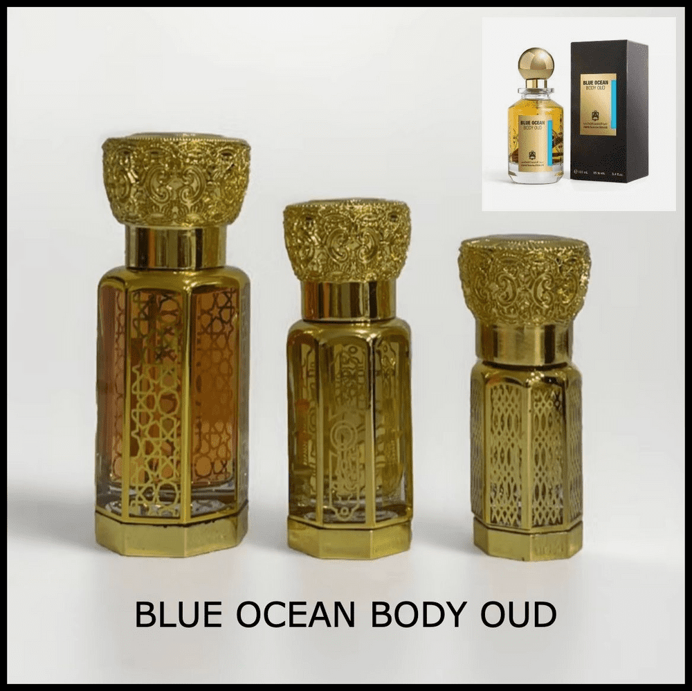 Blue Ocean body oud pure perfume oil - 3ml,6ml,12ml