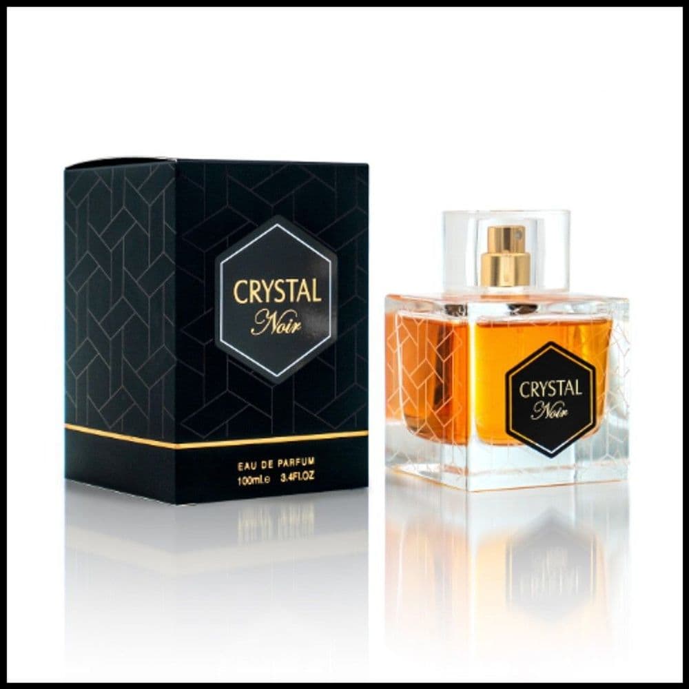 Crystal noir edp perfume 100ml unisex By super fragrance