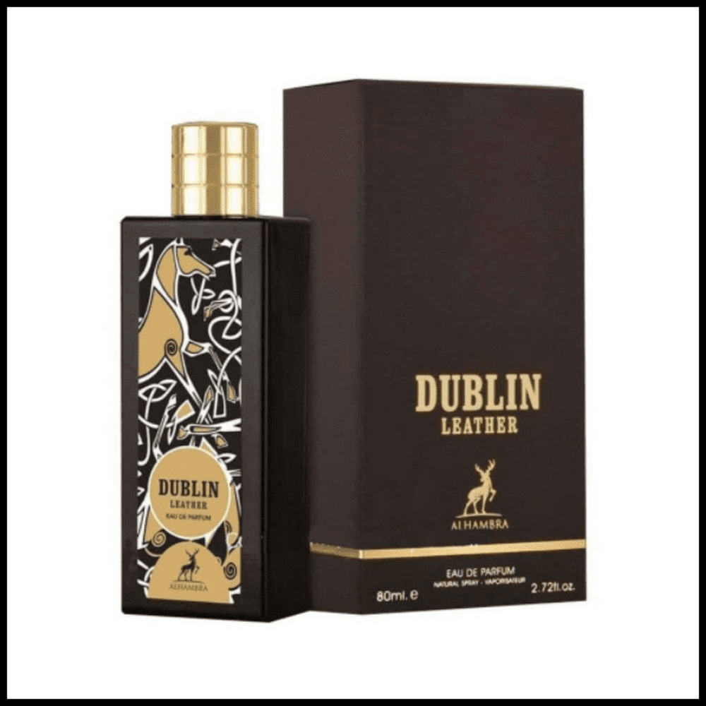 Dublin Leather edp spray 80ml for men By Al Hambra