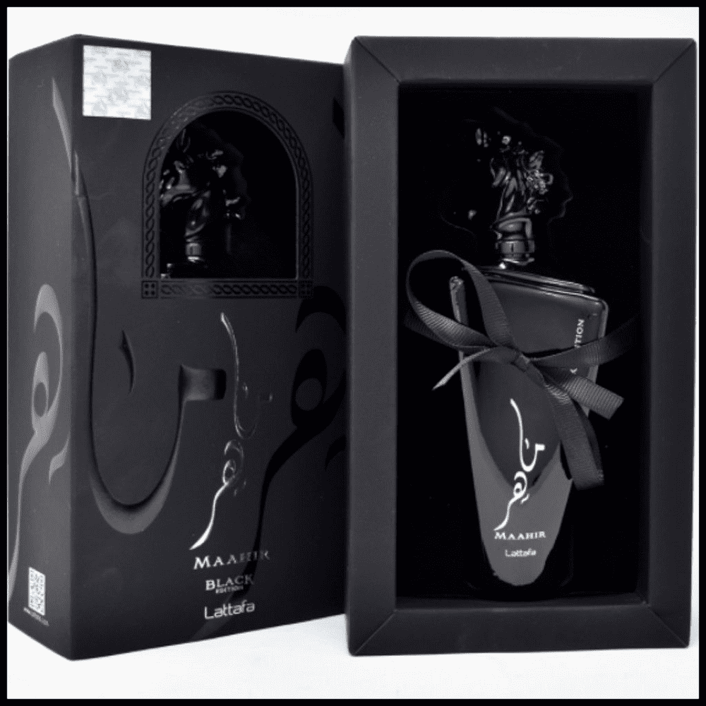 Maahir Black Edition EDP Unisex Spray By Lattafa