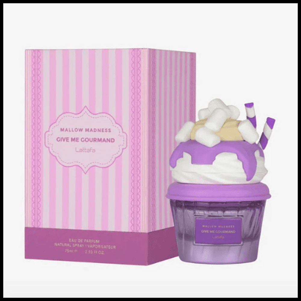 Mallow Madness Give Me Gourmand Eau de Parfum 75ml by lattafa