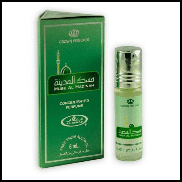 Musk al Madina 6ml Oriental Concentrated Perfume Oil/Attar by Al Rehab