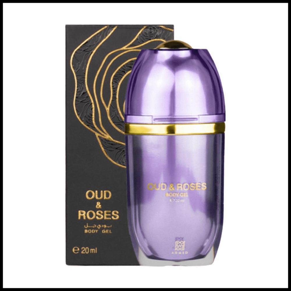 Oud and roses body gel unisex 20ml By Ahmed al Maghribi