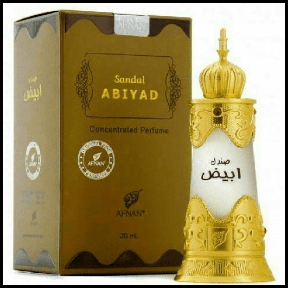 Sandal Abiyad Perfume Oil 20ml by Afnan