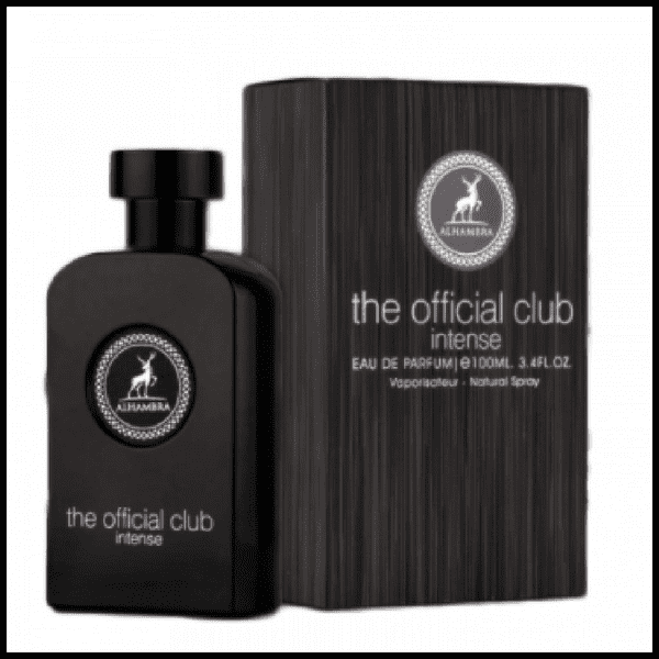 The Official Club Intense for men By Alhambra edp 100ml