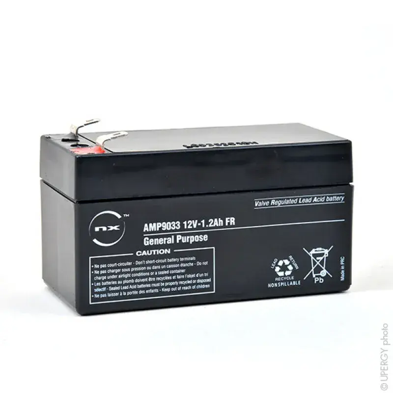 12V 1.2Ah Battery, Record, Tormax, Gilgen SLM pack takes 2 batteries