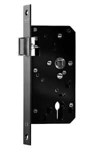 385 CE Bathroom WC lock with Square Forend & Square Strikeplate
