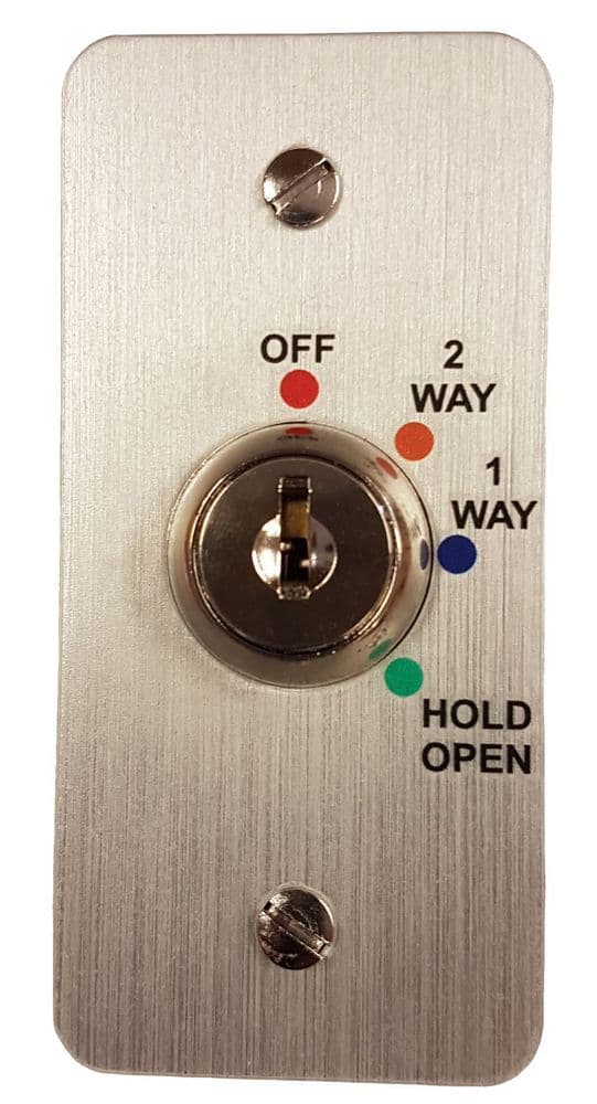 4 position Keyswitch for Automatic Doors