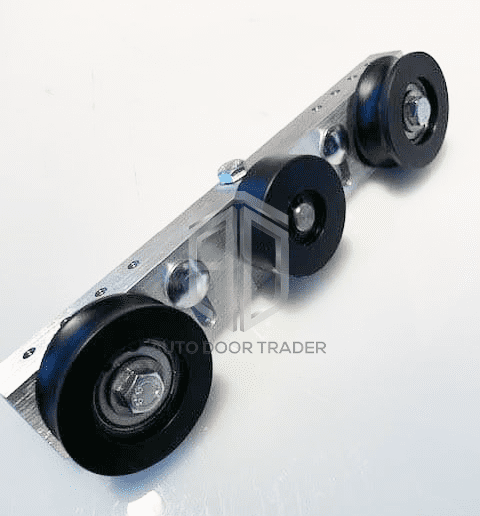 Astroslide 2000 carriage wheel assembly