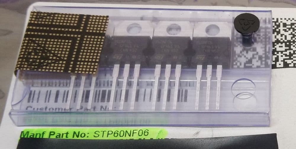 Besam : STP60NF06 FET