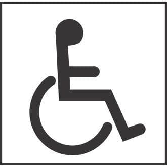 Disabled Logo Signage