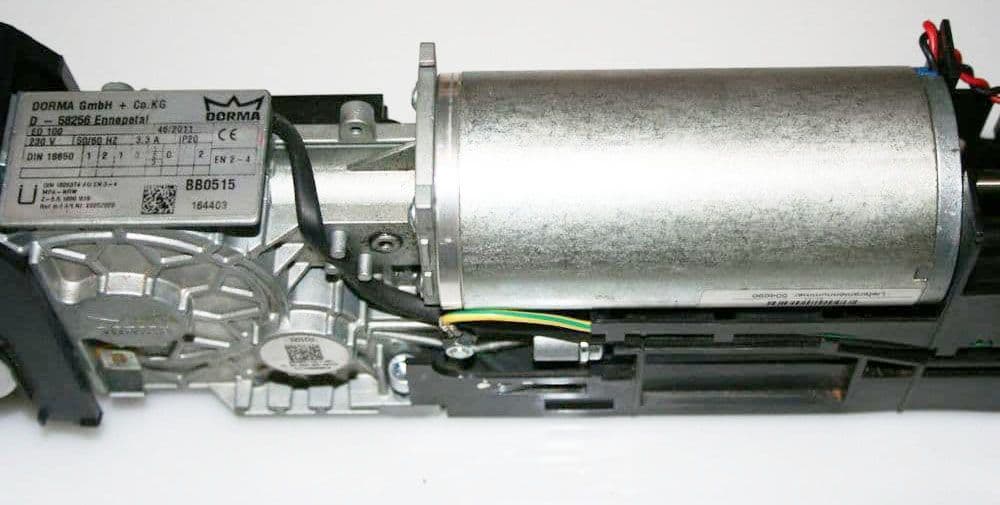 Dorma ED 100 Motor and Gearbox