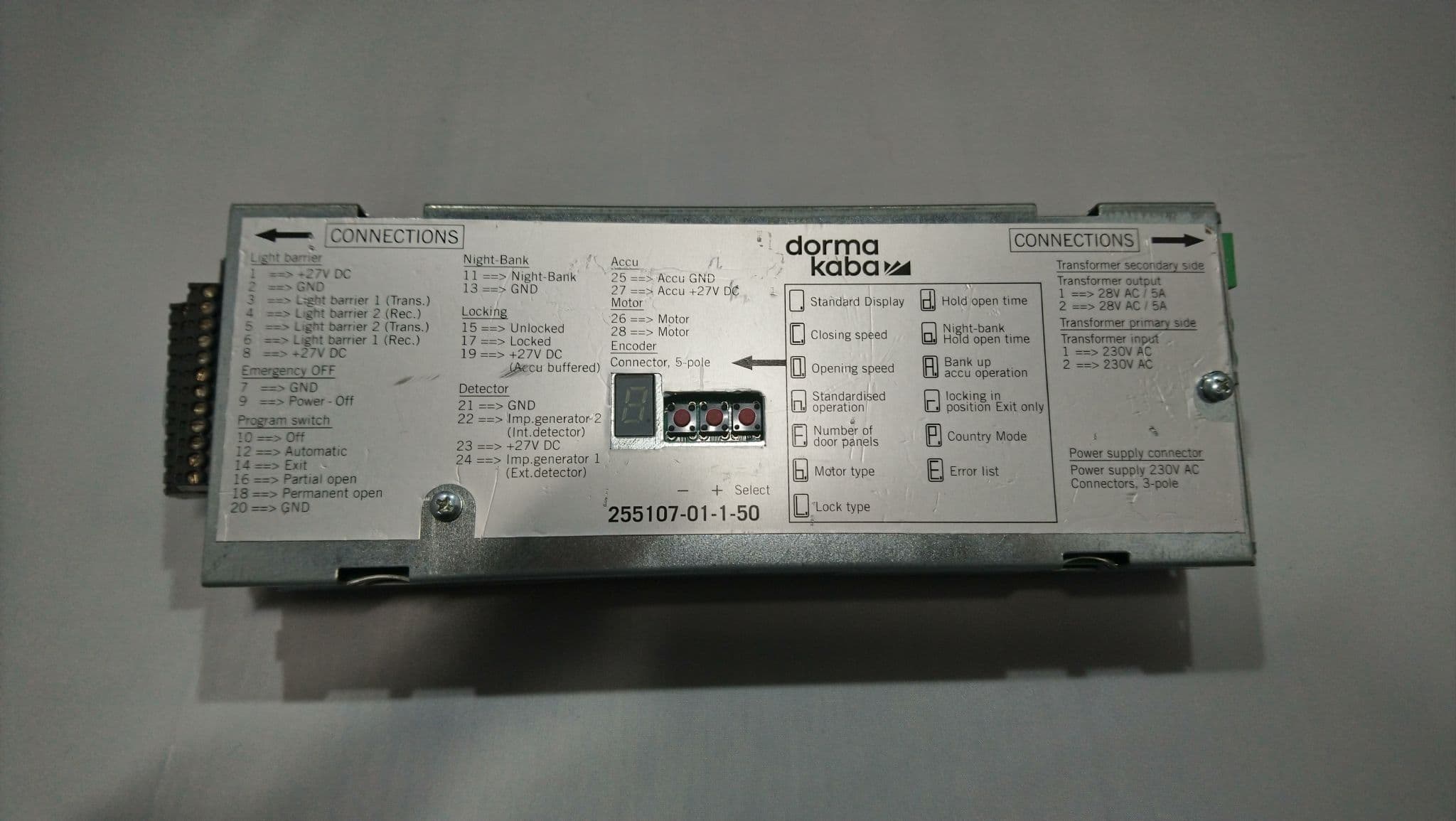 Dorma Control Key Dorma / Kaba Controller
