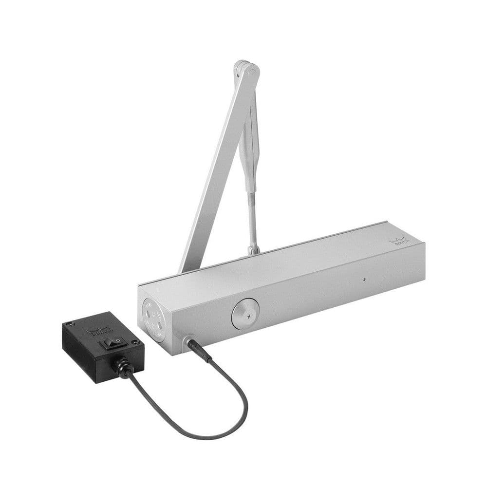 DORMA TS 73 EMF Standard Fix Door Closer with Electro-Hydraulic Hold-open Device with Arm