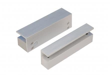 Drop bolt glass door