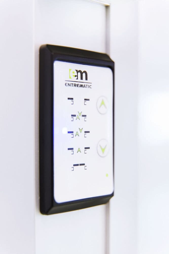 Entre Matic / Besam Mode Selector 40 x 80 mm flush mounted