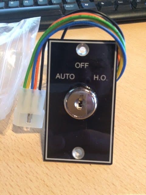 Ingersoll Rand 3 position Keyswitch