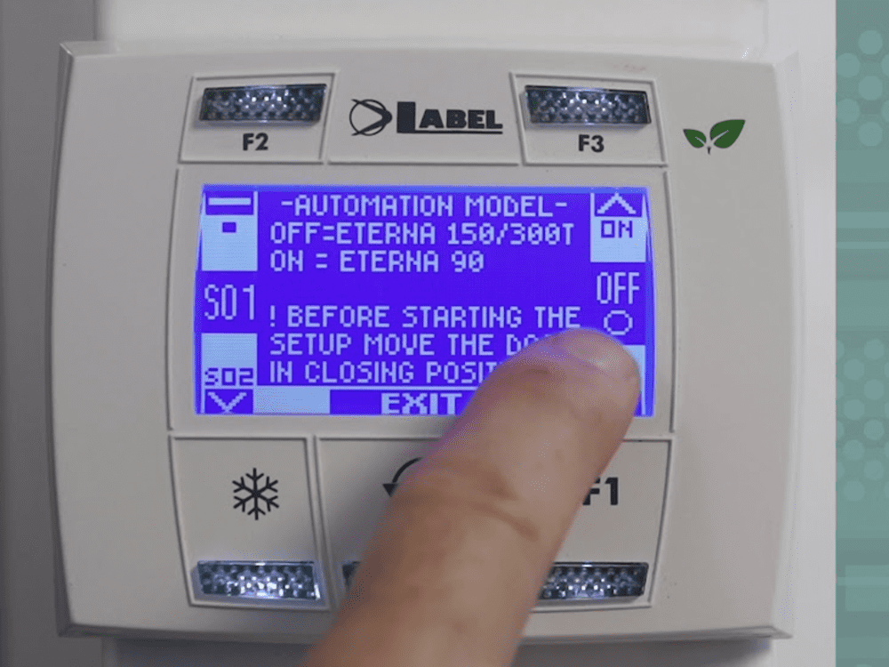 Label Eterna and Next 75 programmer - ET-DSEL