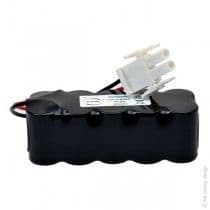 Manusa Bravo Osgio Battery NiCd battery 10x 2/3A 10S1P ST2 12V 0.65Ah AMP