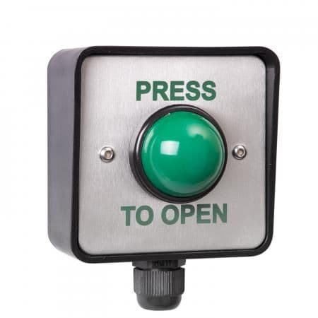 PRESS TO OPEN DOMED BUTTON (EXTERNAL)