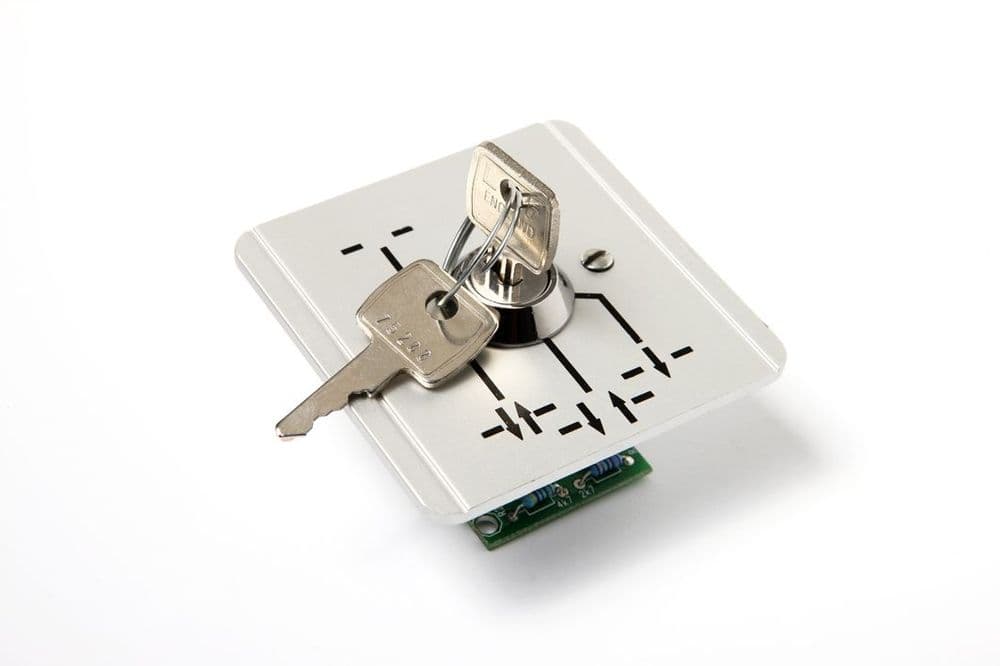 Program selector PS-6 Flush mounted
