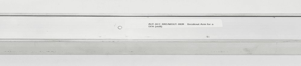 Record Breakout Arm for a DFA (mill) AUT-ACC-BREAKOUT-ARM