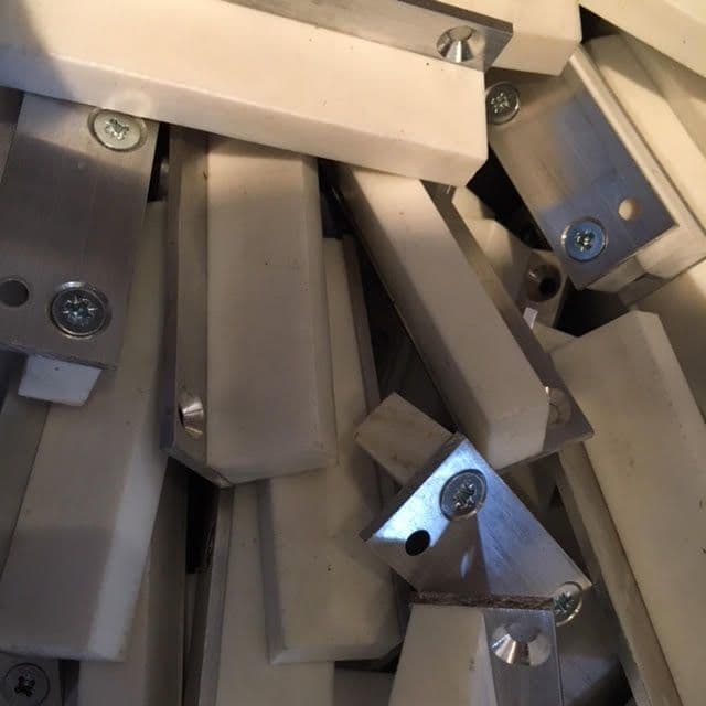 Record floor guide hard wearing