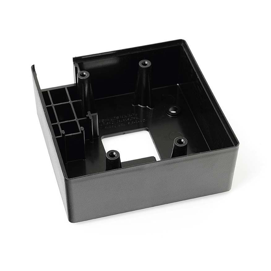 Surface box for push plate