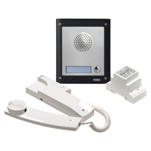 VIDEX 4K SERIES 4K-1S Audio Kits 1 Way or 2 Way Intercom