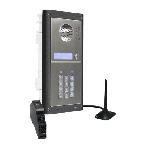 VIDEX GSM4KCR-1S GSM PRO Audio Kit With Keypad Intercom