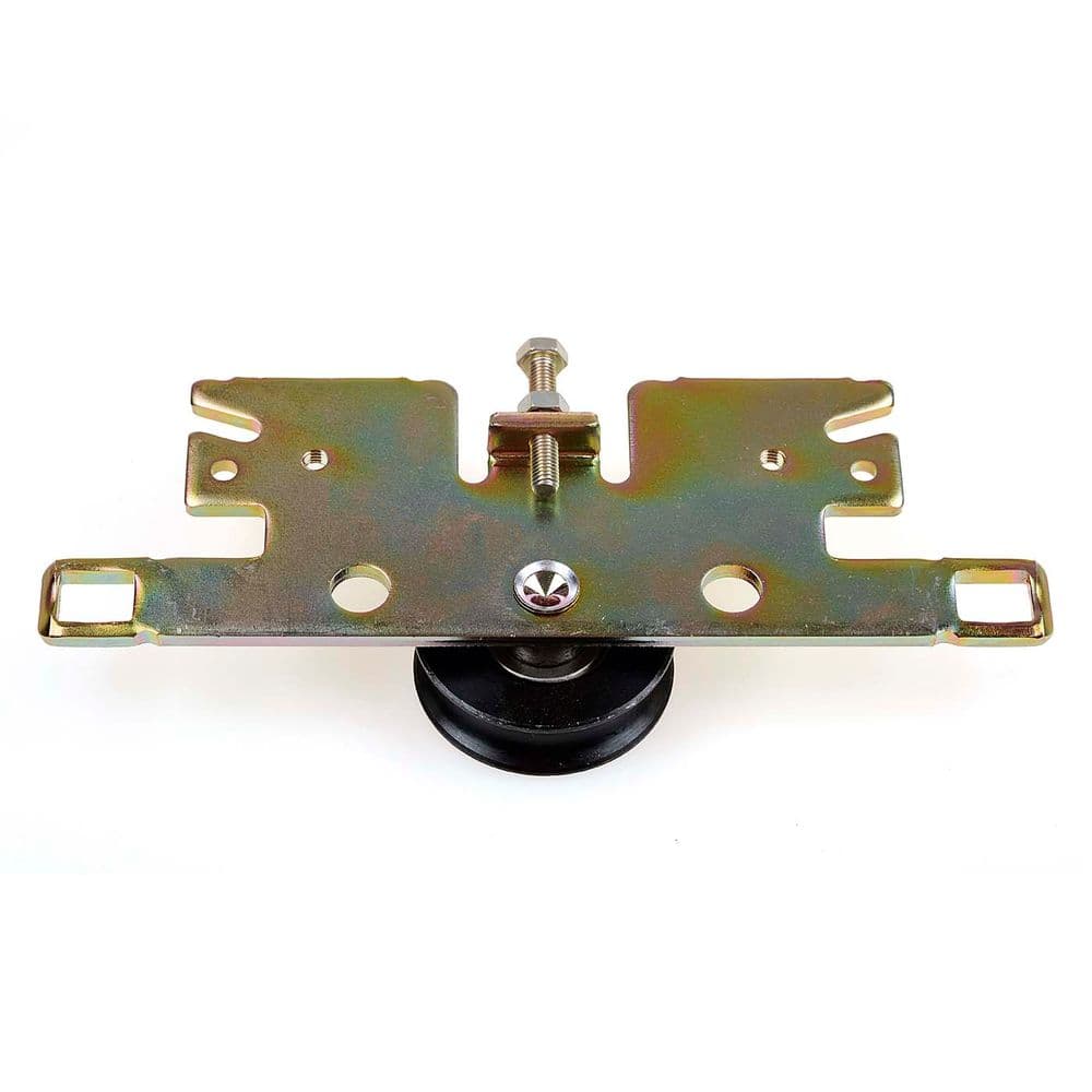 Wheel plate door carrier